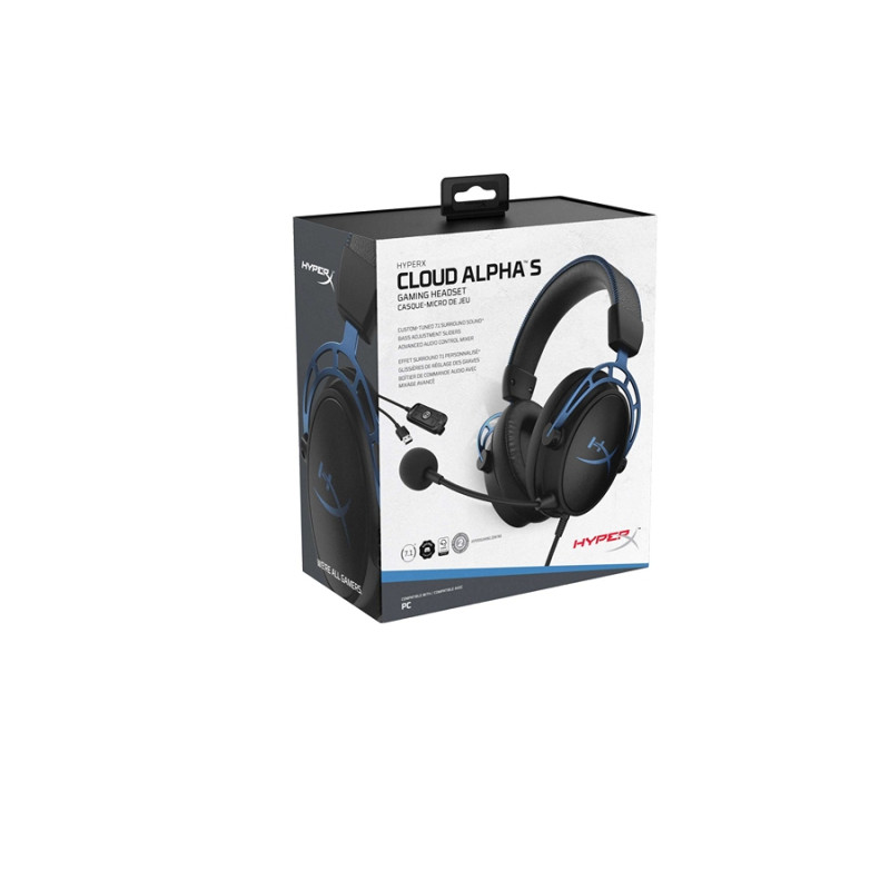 HyperX Cloud Alpha S – Премиум Игровой Звук | NeoComputer